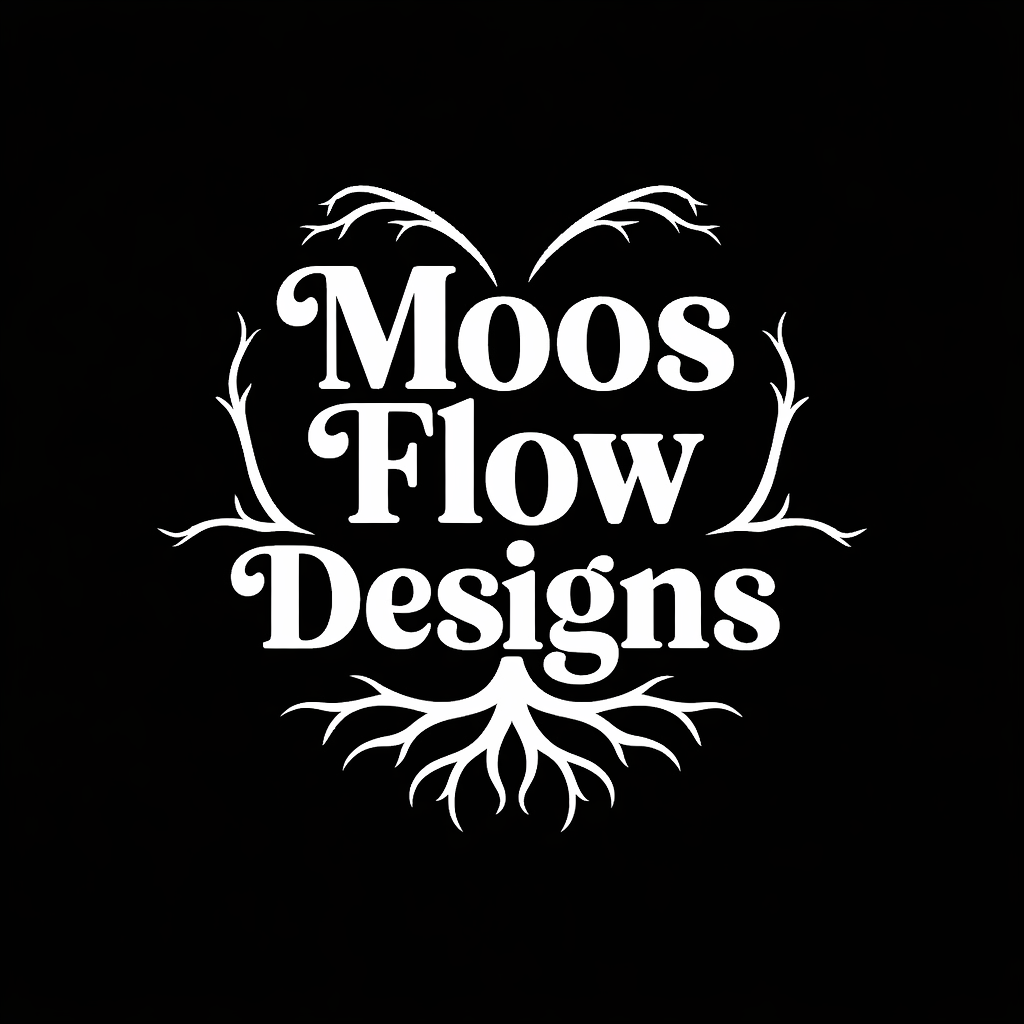 Moos Flow Designs Version 2 mit reduzierten Sprösslingen und Wurzeln