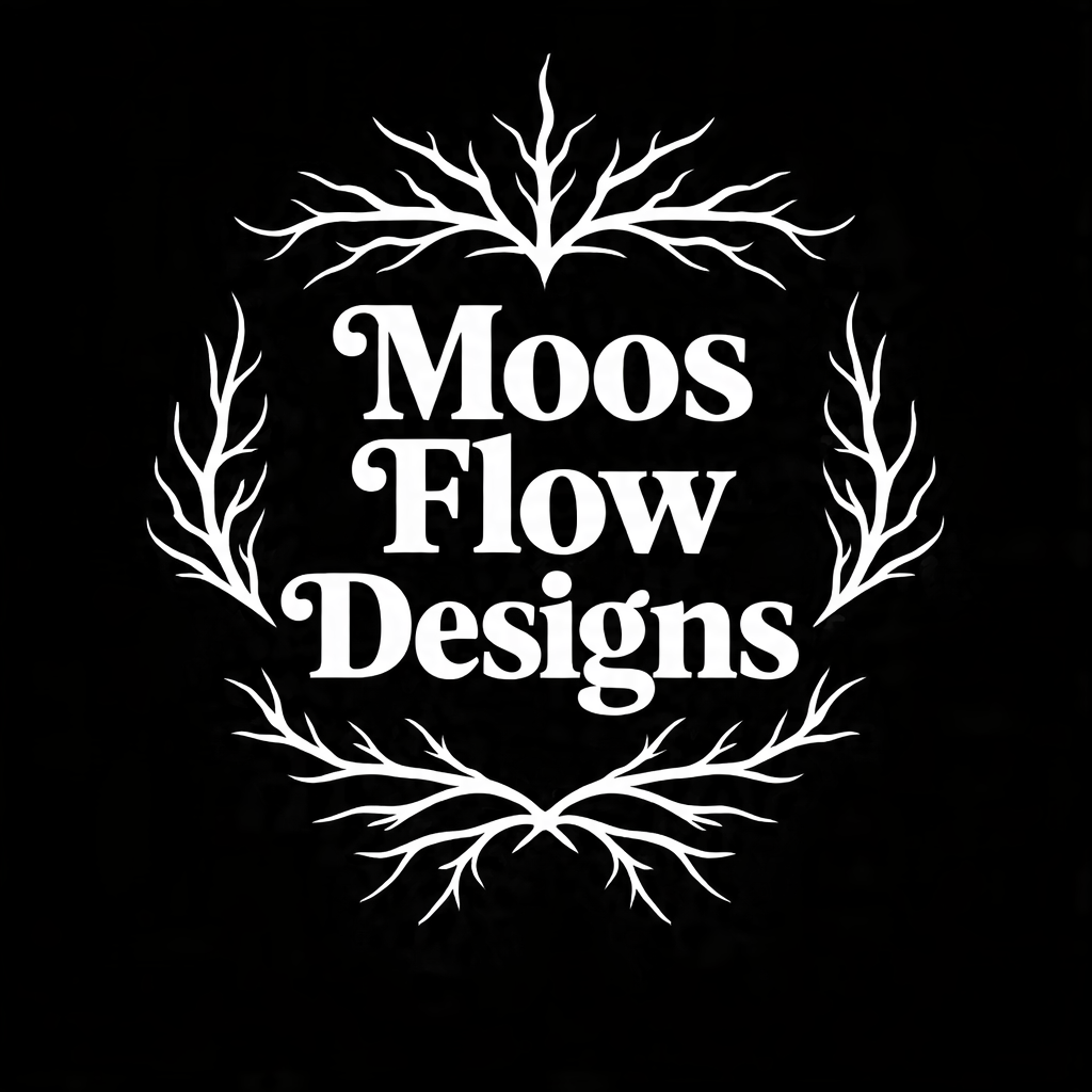 Moos Flow Designs Version 4 mit Astkrone und Wurzelbogen
